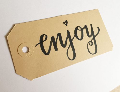 enjoy – moderne kalligrafie