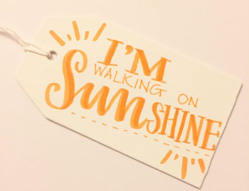 Handlettering challenge dag 24/31