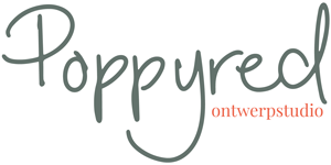 poppyred ontwerpstudio Logo